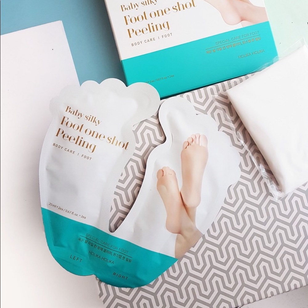 Holika Holika Baby Silk Foot Mask 1 Shot Peeling